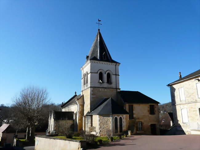 L'église Saint-Germain de Saint-Germain-des-Prés - Saint-Germain-des-Prés (24160) - Dordogne