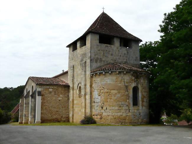 L'église Saint-Jean Baptiste de Saint-Jean-d'Eyraud - Saint-Jean-d'Eyraud (24140) - Dordogne
