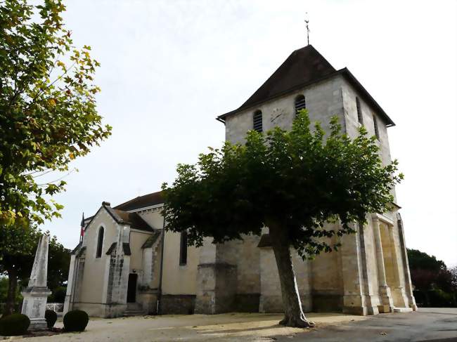 L'église Saint-Martial de Saint-Martial-d'Artenset - Saint-Martial-d'Artenset (24700) - Dordogne