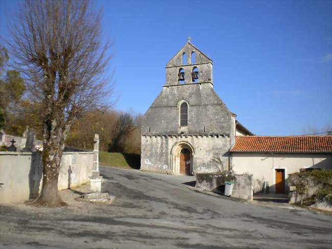 L'église Saint-Martial de Saint-Martial-de-Valette - Saint-Martial-de-Valette (24300) - Dordogne