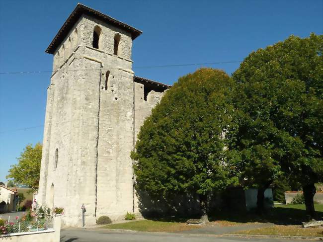L'église Saint-Martial de Saint-Martial-Viveyrol - Saint-Martial-Viveyrol (24320) - Dordogne