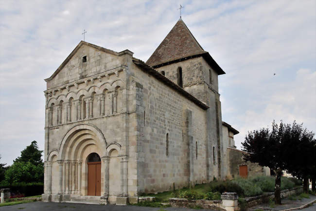 L'église Saint-Martin de Saint-Martin-de-Gurson - Saint-Martin-de-Gurson (24610) - Dordogne