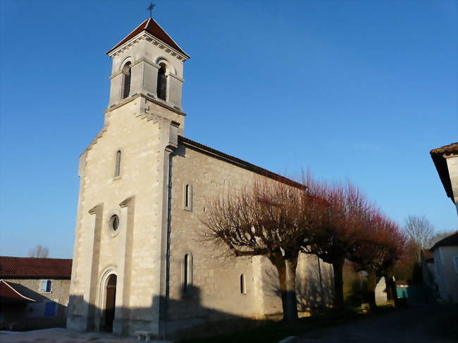 L'église Saint-Méard de Saint-Méard-de-Drône - Saint-Méard-de-Drône (24600) - Dordogne