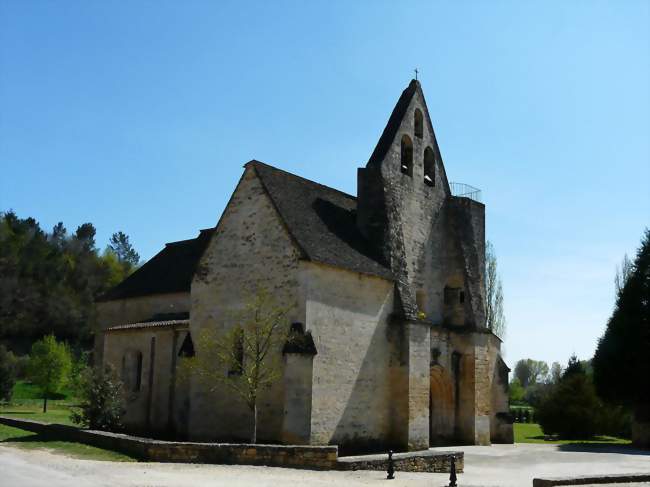 L'église Sainte-Nathalène - Sainte-Nathalène (24200) - Dordogne