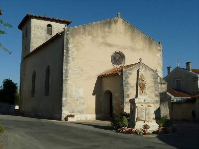 L'église de Saint-Paul-Lizonne - Saint-Paul-Lizonne (24320) - Dordogne