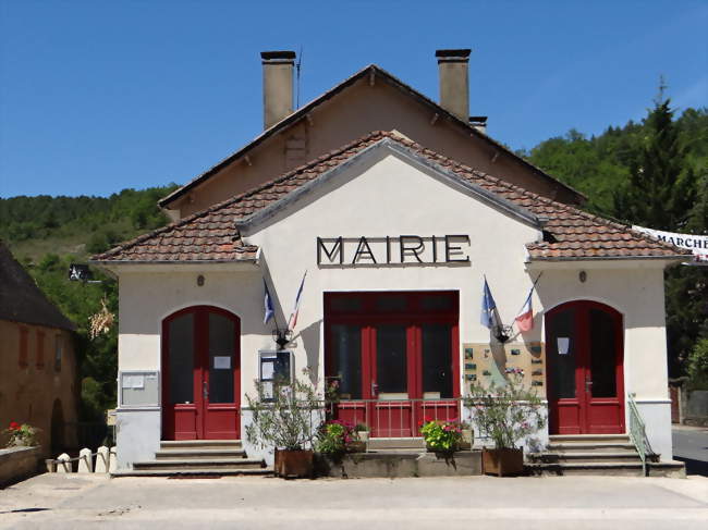 La mairie de Saint-Pompont - Saint-Pompont (24170) - Dordogne