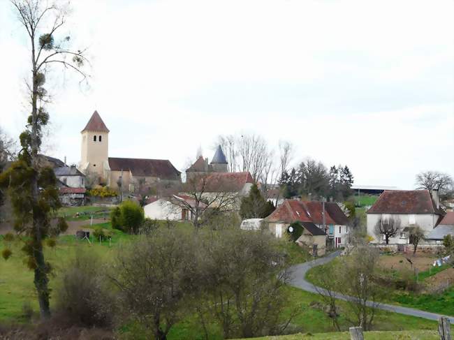 Le bourg de Sarrazac - Sarrazac (24800) - Dordogne