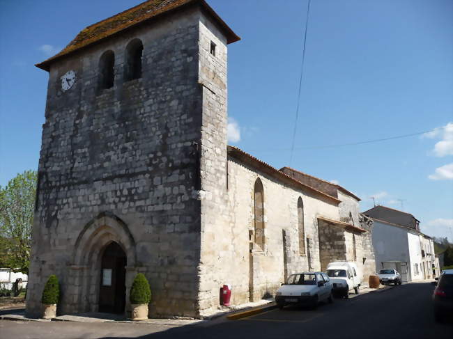 L'église de Sigoulès - Sigoulès (24240) - Dordogne