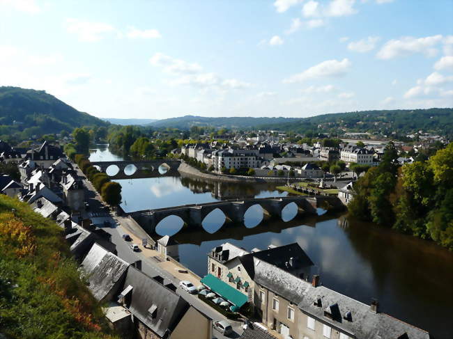 La Vézère dans sa traversée de Terrasson - Terrasson-Lavilledieu (24120) - Dordogne