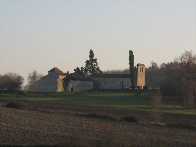 L'église de Monbos - Thénac (24240) - Dordogne