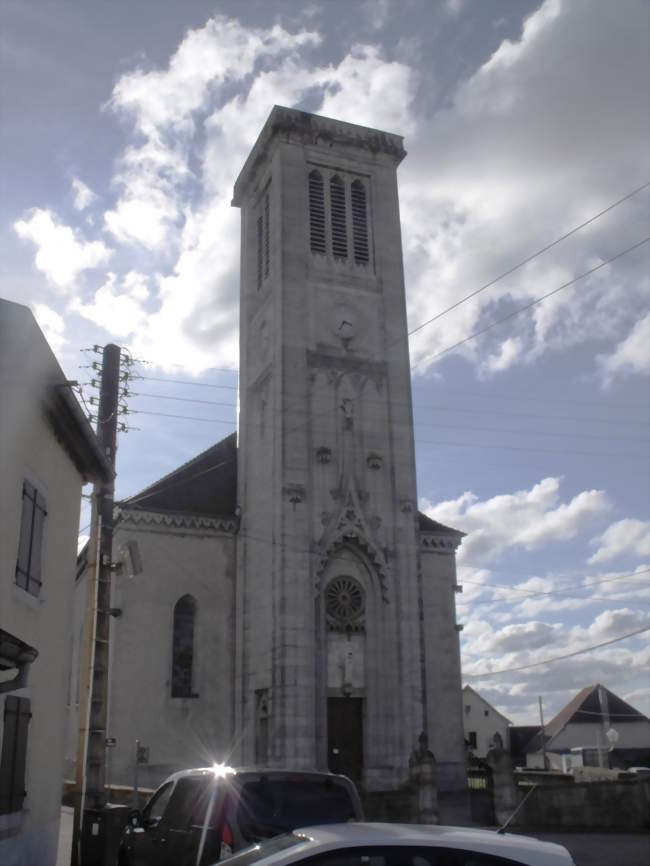 L'église de l'Asssomption d'Anteuil - Anteuil (25340) - Doubs