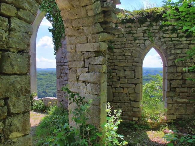 Ruines du château de Charencey à Chenecey-Buillon - Chenecey-Buillon (25440) - Doubs