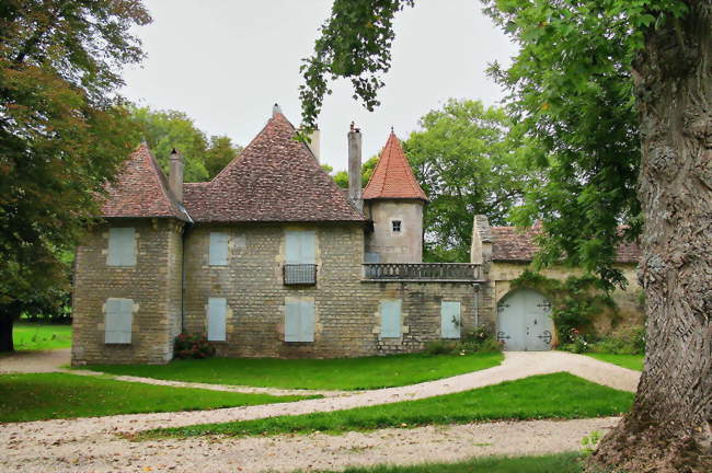 Le château (inscrit MH) - Chevroz (25870) - Doubs