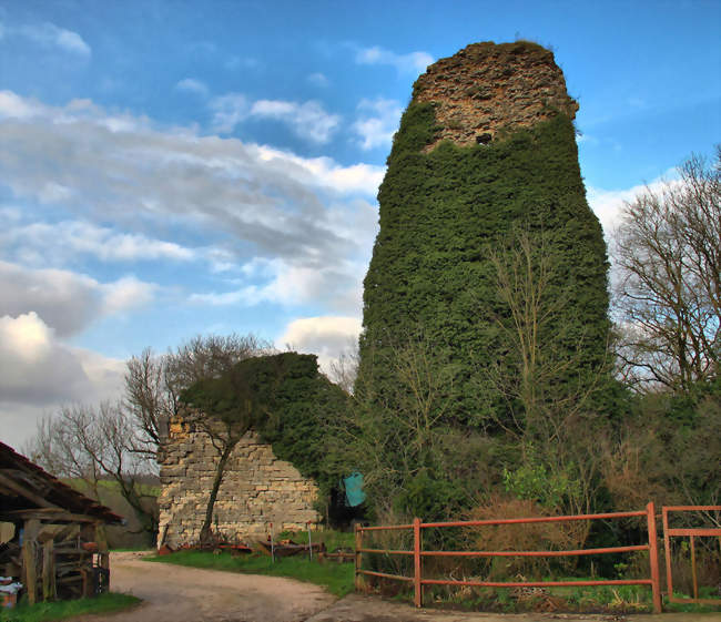 Ancienne tour du château de Corcondray - Corcondray (25410) - Doubs