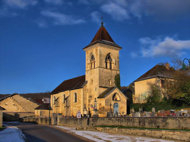 Eglise Saint Christophe de Cussey sur Lison - Cussey-sur-Lison (25440) - Doubs