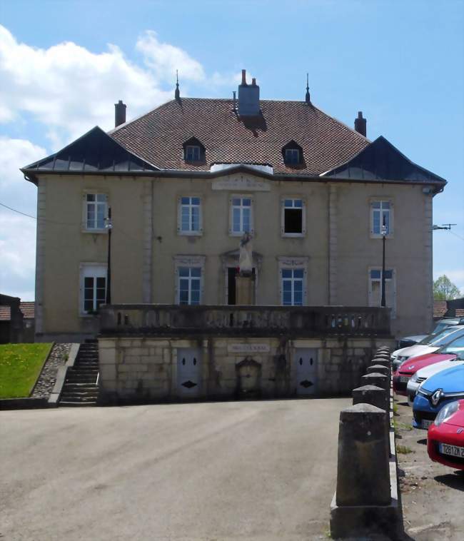 Mairie-école (XIXe s), Place F-X Joubert - Fournet-Blancheroche (25140) - Doubs