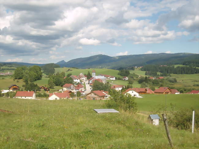 Vue générale de Gellin - Gellin (25240) - Doubs