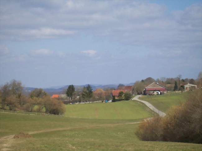 Entrée du village - Goux-sous-Landet (25440) - Doubs