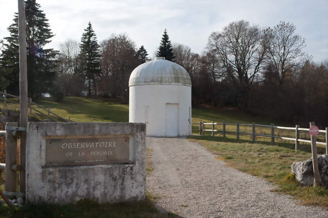 L'observatoire de la Perdrix sur les hauts de la commune - Hauterive-la-Fresse (25650) - Doubs