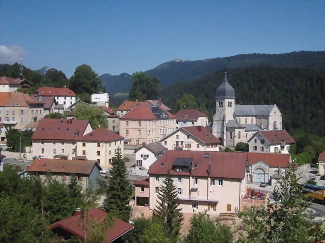 Vue générale du village de Jougne - Jougne (25370) - Doubs