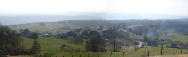 Vue de Malbrans depuis la Vierge - Malbrans (25620) - Doubs