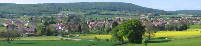 Marchaux vue de sa forêt - Marchaux (25640) - Doubs