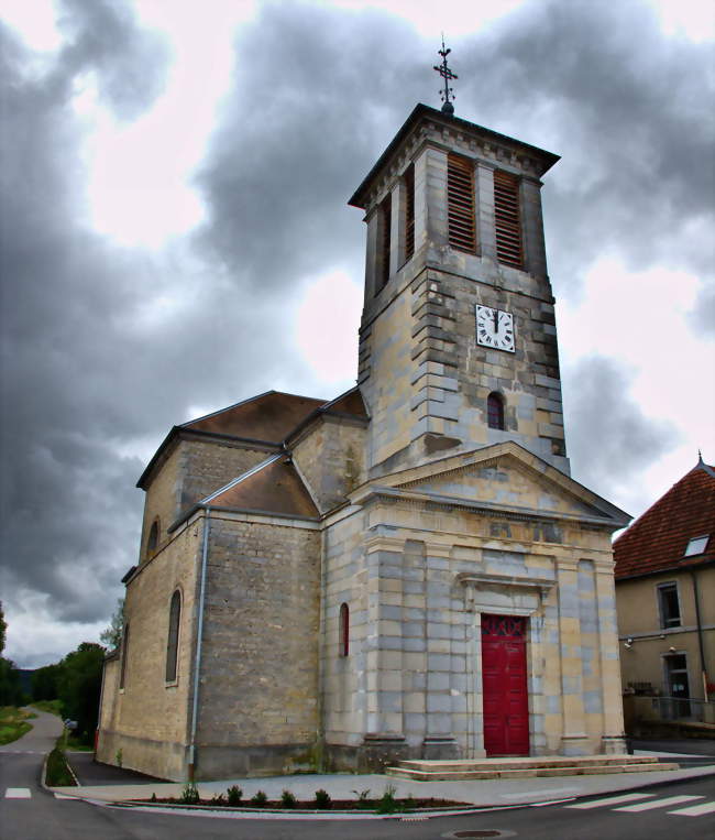 L'église Saint-Sébastien de Mérey-sous-Montrond - Mérey-sous-Montrond (25660) - Doubs