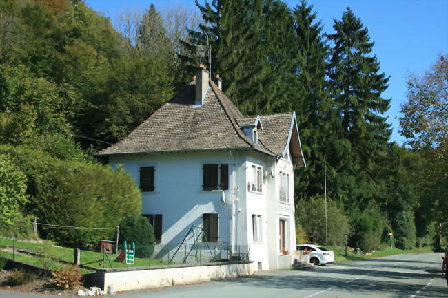 Poste frontière de Brémoncourt situé sur la commune de Montancy - Montancy (25190) - Doubs
