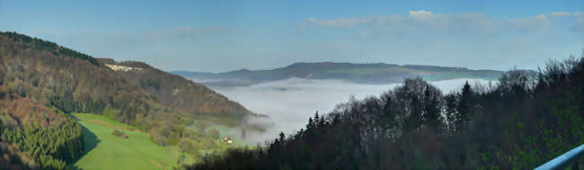 Panorama sur la commune de Montandon - Montandon (25190) - Doubs