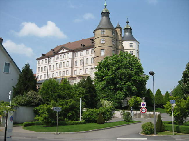 Château des ducs de Wurtemberg (XIIIe siècle) - Montbéliard (25200) - Doubs