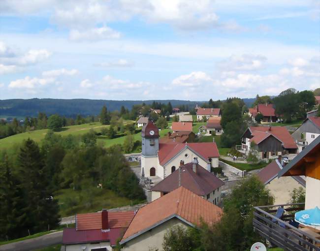 Le centre du village - Montperreux (25160) - Doubs