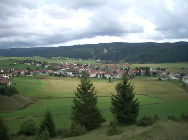Vue du village - Mouthe (25240) - Doubs