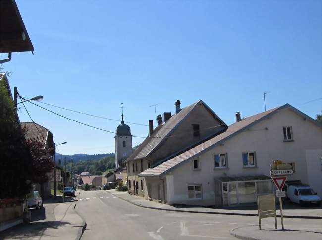 Le centre du village de Nods - Nods (25580) - Doubs