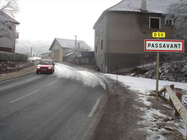 Entrée du village - Passavant (25360) - Doubs