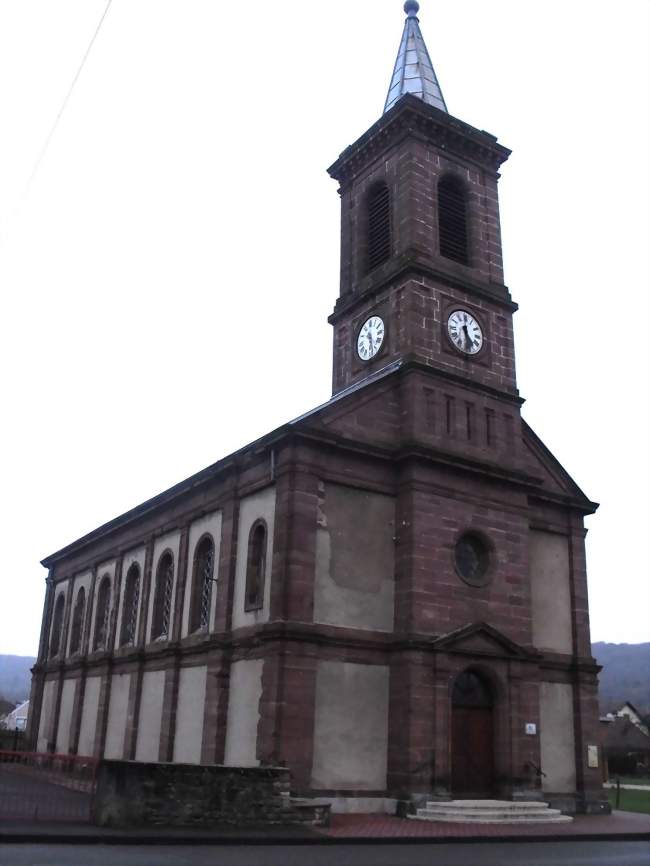 Le temple de Présentevillers - Présentevillers (25550) - Doubs