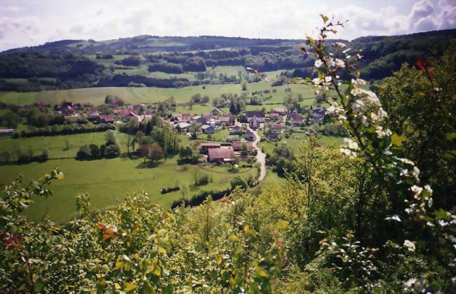 Vue générale de Rosières sur Barbèche - Rosières-sur-Barbèche (25190) - Doubs
