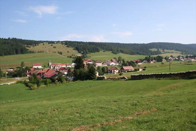 Verrières-de-Joux, vue générale - Verrières-de-Joux (25300) - Doubs