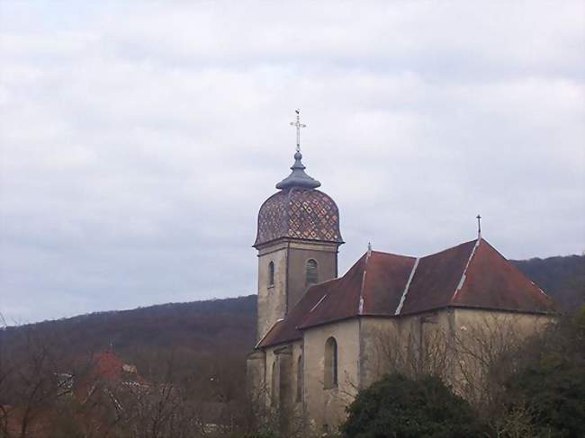 L'église Saint-Léger à Vieilley - Vieilley (25870) - Doubs