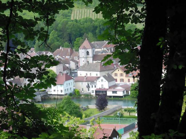 Vuillafans, depuis Châteauvieux-les-Fossés - Vuillafans (25840) - Doubs