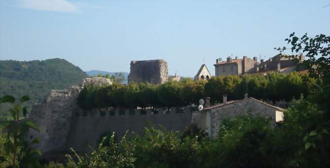 vue de Beaufort-sur-Gervanne - Beaufort-sur-Gervanne (26400) - Drôme