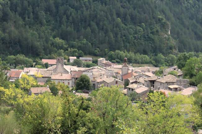 Le village de Châtillon en Diois - Châtillon-en-Diois (26410) - Drôme
