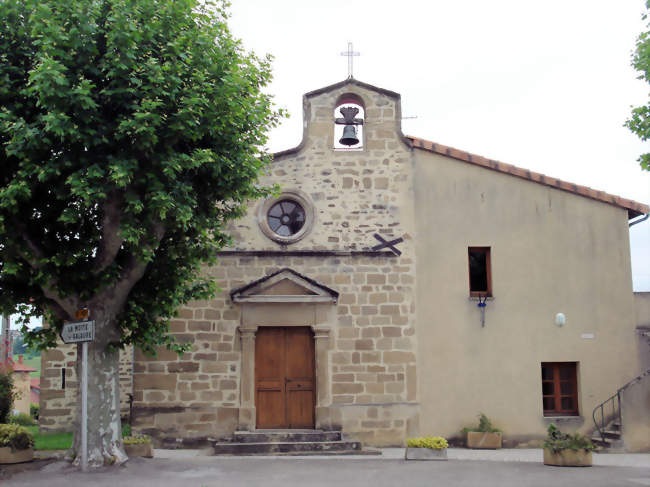 église du village - Fay-le-Clos (26240) - Drôme