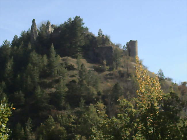 Ruines du château - Laval-d'Aix (26150) - Drôme