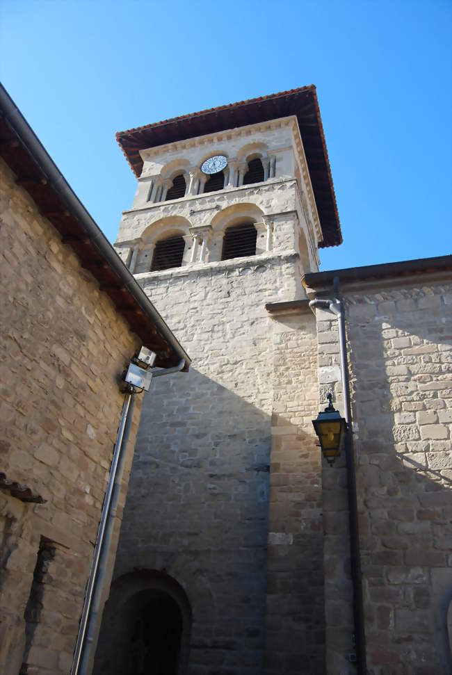 Clocher de la collégiale de Saint-Donat - Saint-Donat-sur-l'Herbasse (26260) - Drôme