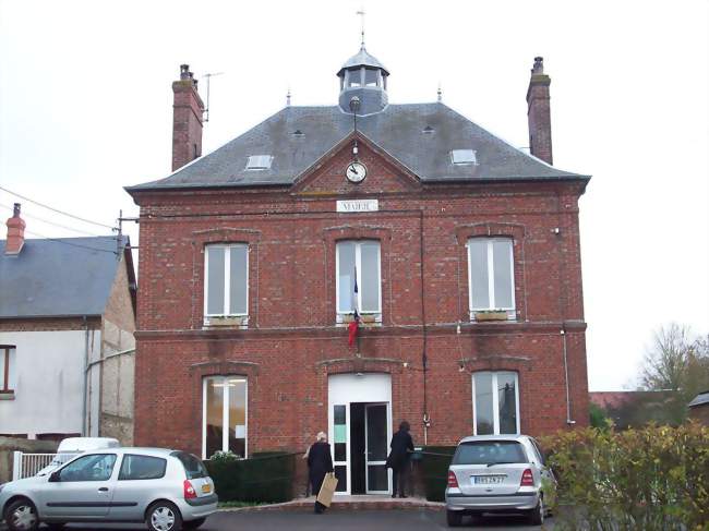 La mairie - Amfreville-sous-les-Monts (27380) - Eure