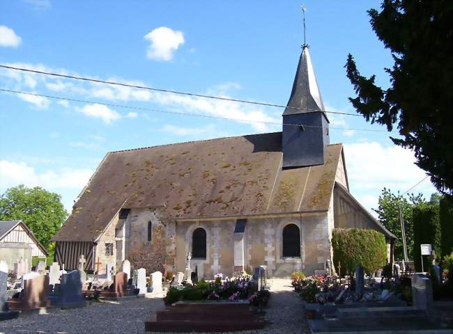 Église Saint-Aubin - Authou (27290) - Eure