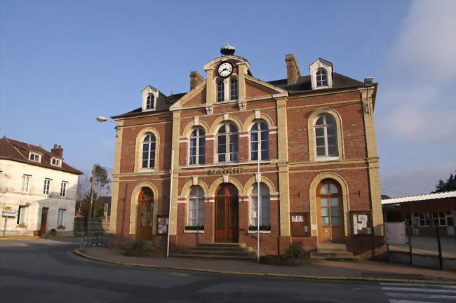 La mairie - Bourneville (27500) - Eure