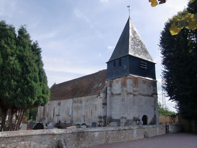 L'église Notre-Dame-de-l'Assomption - Caumont (27310) - Eure