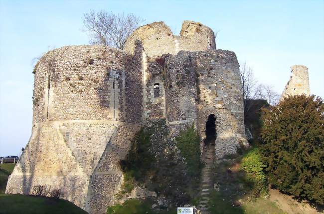 Donjon au centre du bourg - Conches-en-Ouche (27190) - Eure