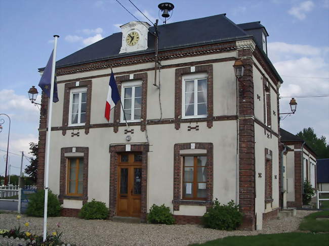 La mairie (XIXe siècle) - Épinay (27330) - Eure